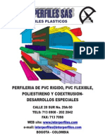 CATALOGO Perfiles Plasticos