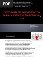 Programa de Socializacion