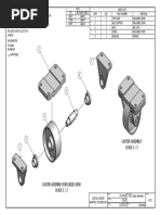 Caster Assembly Scale 1 / 2