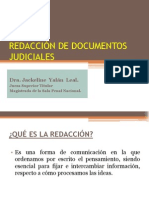 03 - Redacción de Resoluciones - Dra Jackeline Yalan Leal PDF