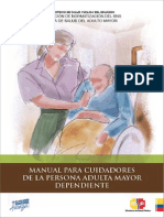 Manual para Cuidadores de La Persona Adulta Mayor