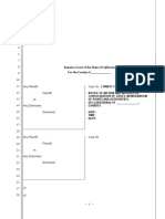 Sample Motion For Consolidation of Cases in California