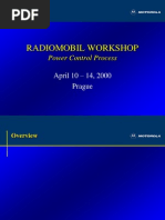 Radiomobil Workshop: Power Control Process