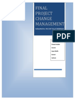 Change Management Final Project Report