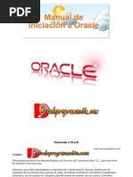 Manual de Iniciación A Oracle