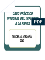 Caso Práctico Integral Del Impuesto A La Renta