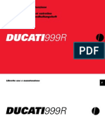 2005 Ducati 999R Owner's Manual