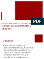 Control de Documentos y Registros