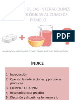 Interacciones Farmacologicas