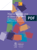 Nueva Agenda Por El Libro y La Lectura: Recomendaciones para Políticas Públicas en Iberoamérica