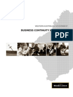 Business Continuity Management Guidelines: Western Australian Government