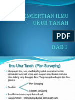 Bab I Pengenalan Ilmu Ukur Tanah PDF