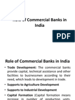 Role of Commercial Banks in India