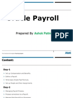 Oracle Payroll: Prepared by