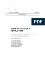 European Parliament Joint Motion For A Resolution On Ukraine Draft 13.01.2015