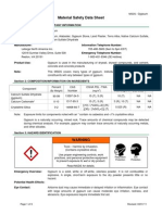 MSDS North America English - Natural Gypsum