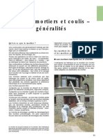 Les Mortiers Et Les Coulis