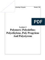 Lecture 2production of Polyolefins