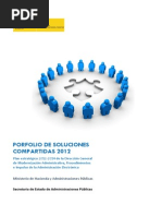 Portfolio de Soluciones Compartidas 2012