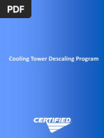 Cooling Tower Descaling Program