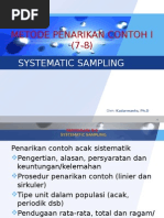 MPC 1 (8-9) - Systematic Sampling