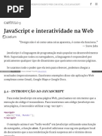 5 - Javascript e Interatividade Na Web