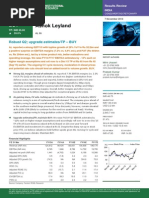 Ashok Leyland: Robust Q2 Upgrade estimates/TP - BUY