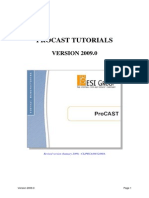 ProCAST20091 Tutorials