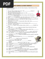 Past Simple Vs Past Perfect