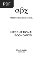 International Economics