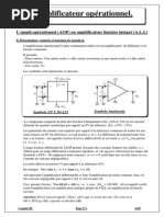 L' Amplificateur Opérationnel PDF