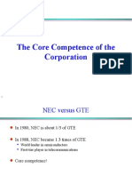 3 - The Core Competence of The Corporation