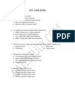 MCQ5 AC FET Amplifiers