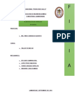 Informe Tecnico de Elaborcion de Cereales en Barra