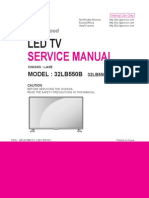 LG 32LB550B-SD Chassis LJ43B PDF