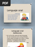 Lenguaje Oral Cristel