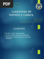 Luxaciones de Hombro y Cadera