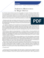 Los Nexos de Vladimiro Montesinos y El Gobierno de Hugo Chávez