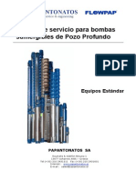 Instalacion de Bomba de Pozo Profundo PDF