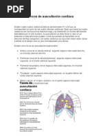 Focos de Auscultación Cardiaca