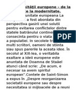 3.ideia Unităţii Europene - de La Antichitate La Modernitate.