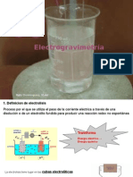 Electrogravimetría