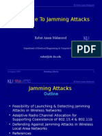 Resilience To Jamming Attacks: Rabat Anam Mahmood