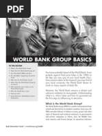 Imf & World Bank Basics