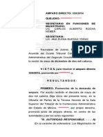 Sentencia de Amparo Sobre El Derecho de Acceso Al Agua y Cobros Indebidos, Cuautitlán Izcallí, Estado de México.