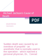 Michael Jackson's Cause of Death