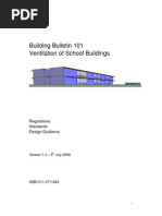 BB101-Ventilation of School Buildings