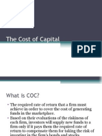 The Cost of Capital