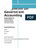 Assignment On Government Accounting