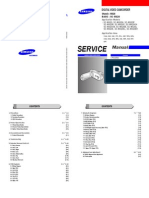 Samsung Digital Video Camcorder SC-MX20 Series (Chassis MX20) Parts and Service Manual